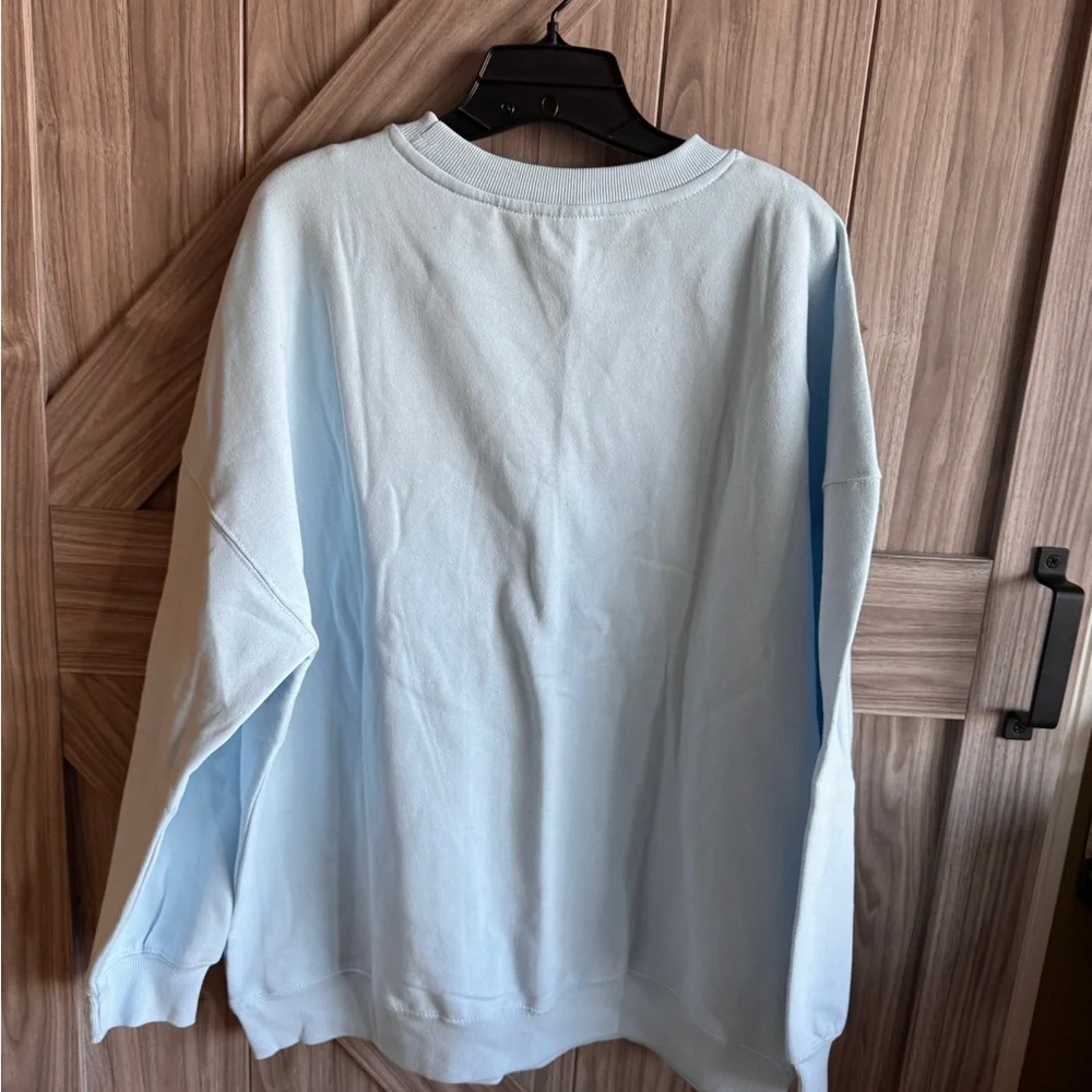 Disney Princess Cinderella Light Blue Sweatshirt - Picture 2 of 5